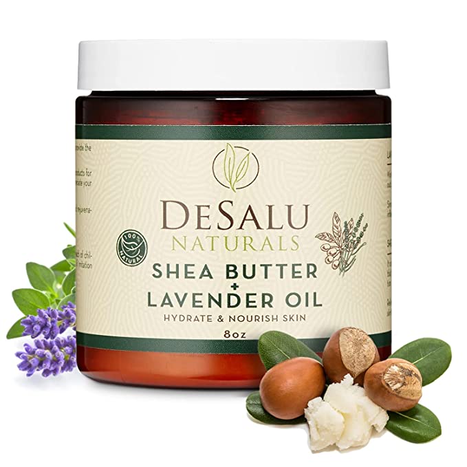 Desalu Naturals Pure African Shea Butter with Lavender Oil.