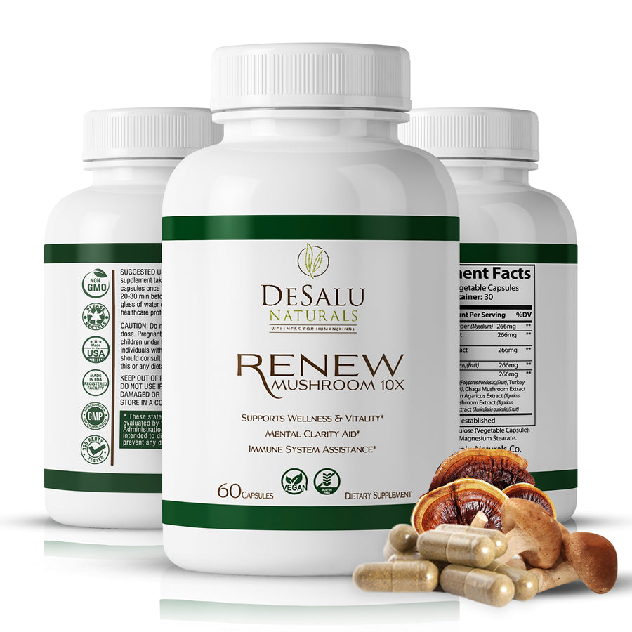 Desalu Naturals Mushroom 10x Complex Vitamins